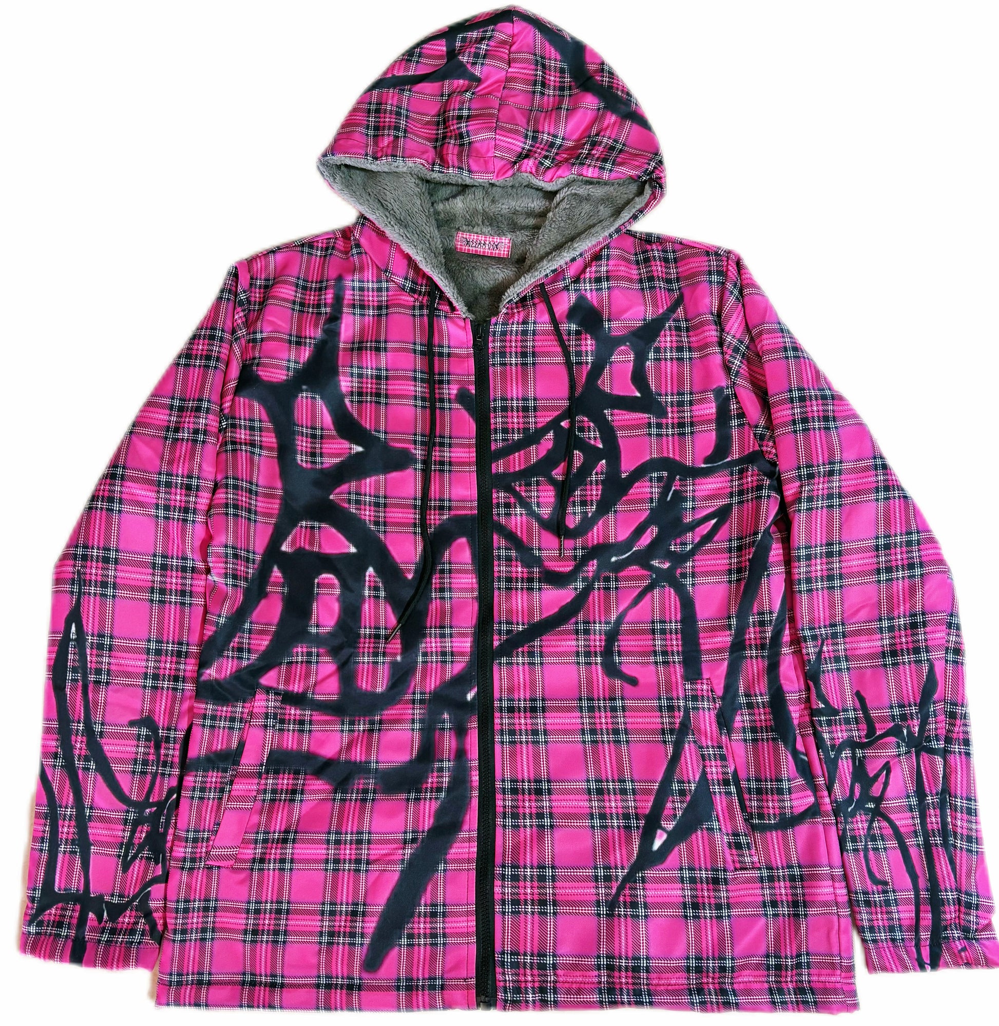 LEERROO - Harajuku Kawaii Padded Hoodie Jacket Fleece Lining hoodie Leerroo M