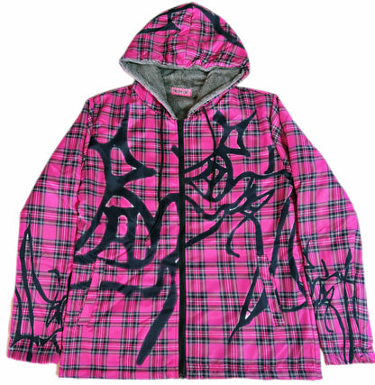 LEERROO - Harajuku Kawaii Padded Hoodie Jacket Fleece Lining hoodie Leerroo M