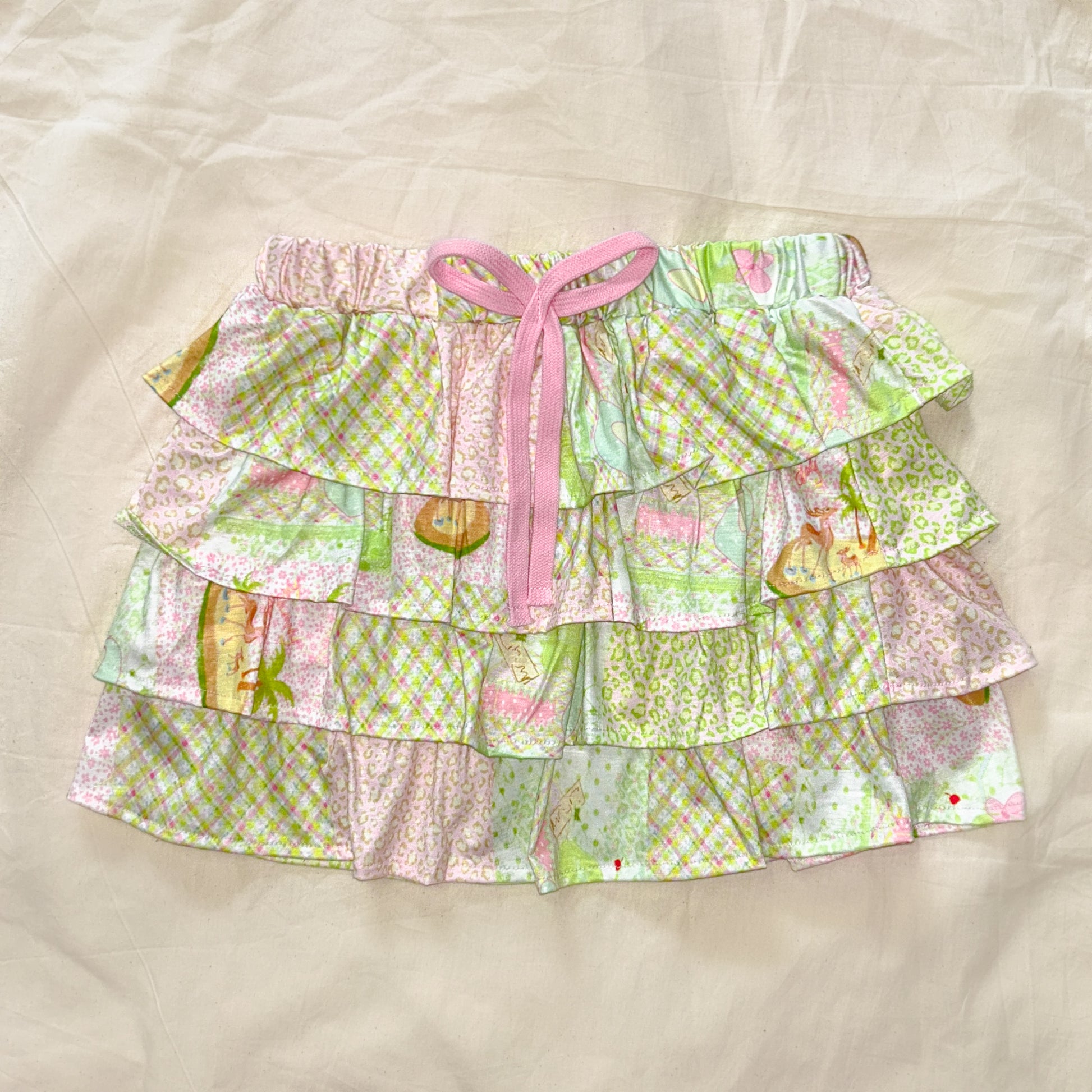 YJM with biubiu - Decora Kei Ruffle Cake Skirt skirt YJM with biubiu