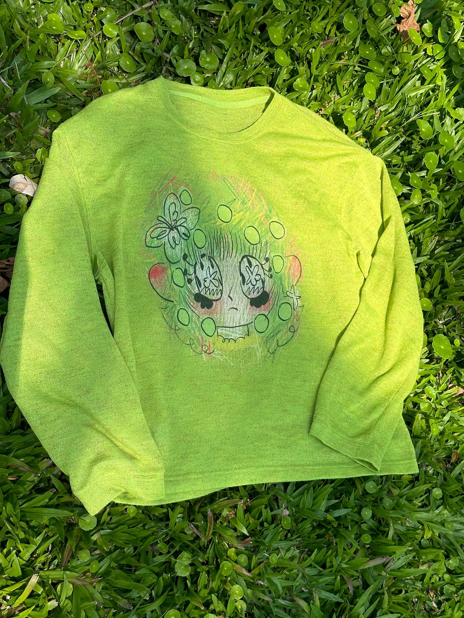 I'm Not a Jerk - Green Polka Sweatshirt shirt I‘m Not a Jerk