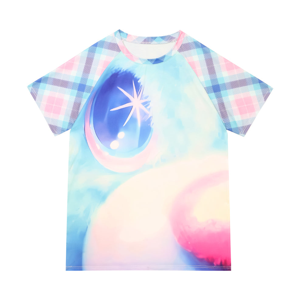 NIHONKIDS - Decora Kei Star Eyed Cartoon Graphic Tee tshirt NIHON KIDS