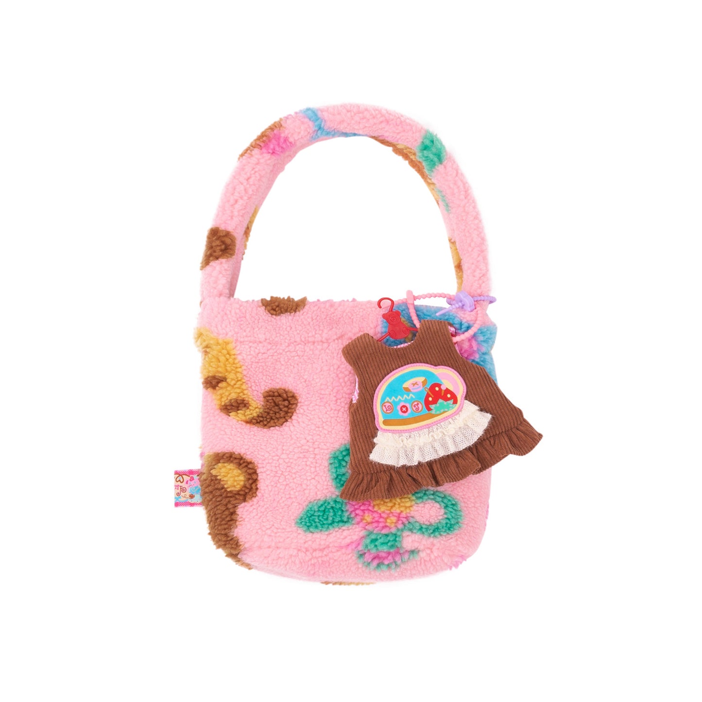 Lutra Jump - Decora Pink Fleece Tote Bag bag Lutra Jump