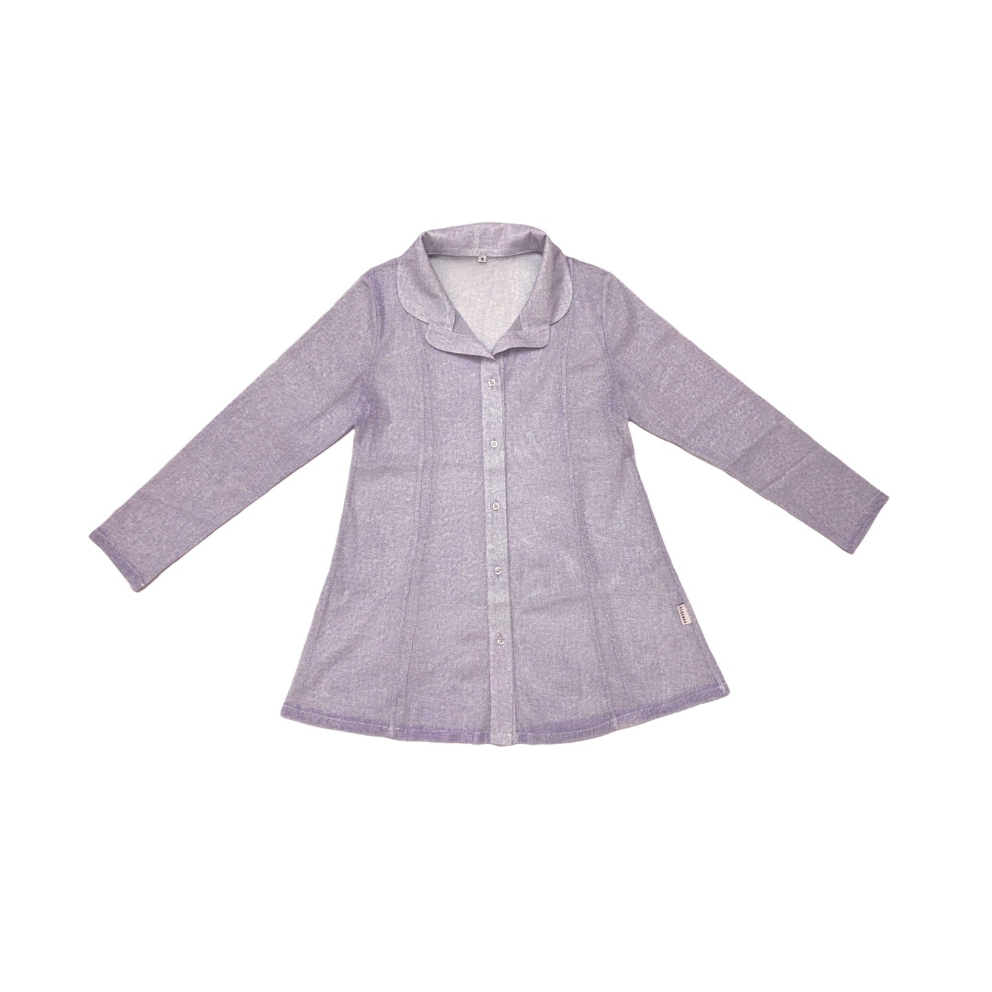 HIBABAO - Sheer Shimmer Sun Shirt shirt HIBABAO S