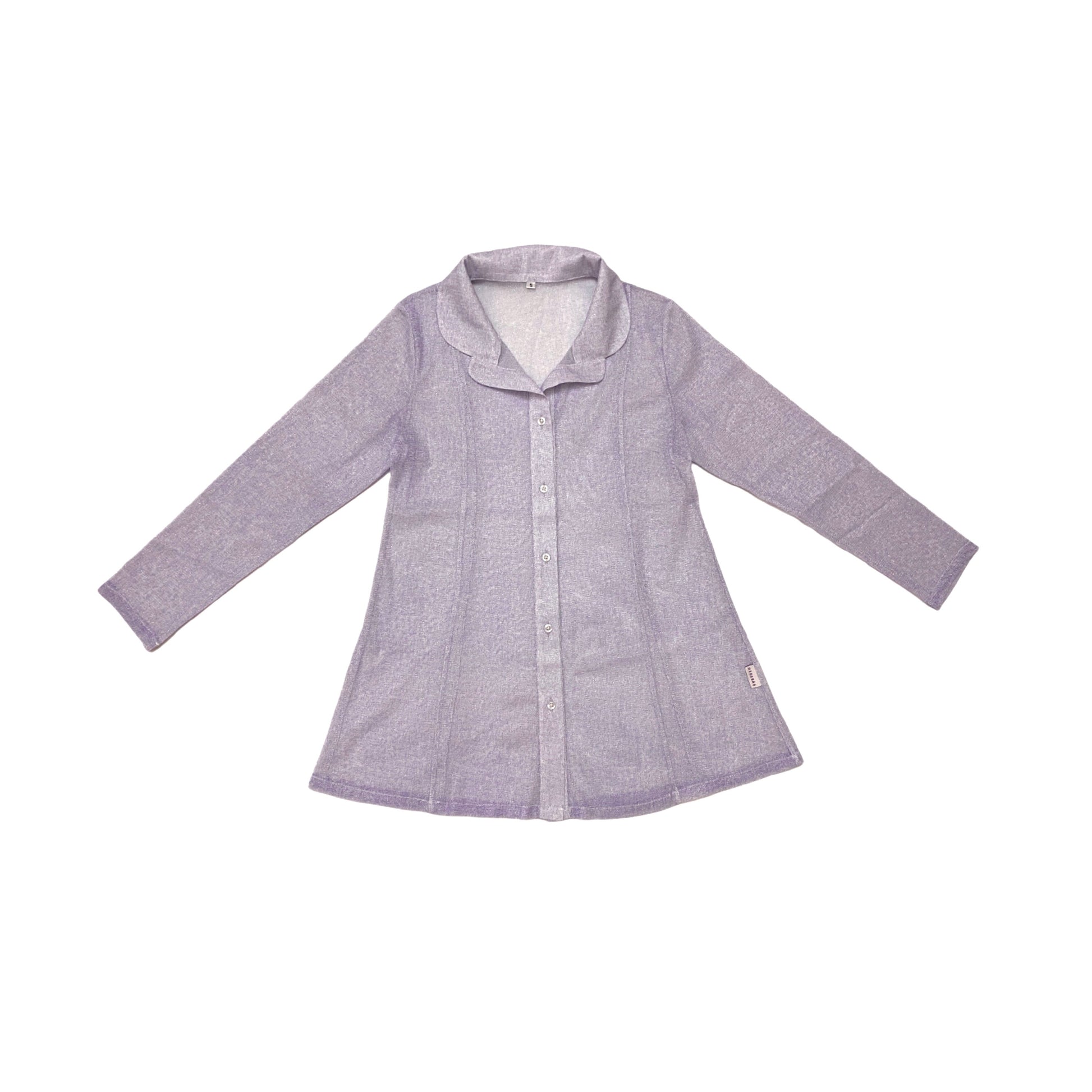 HIBABAO - Sheer Shimmer Sun Shirt shirt HIBABAO S