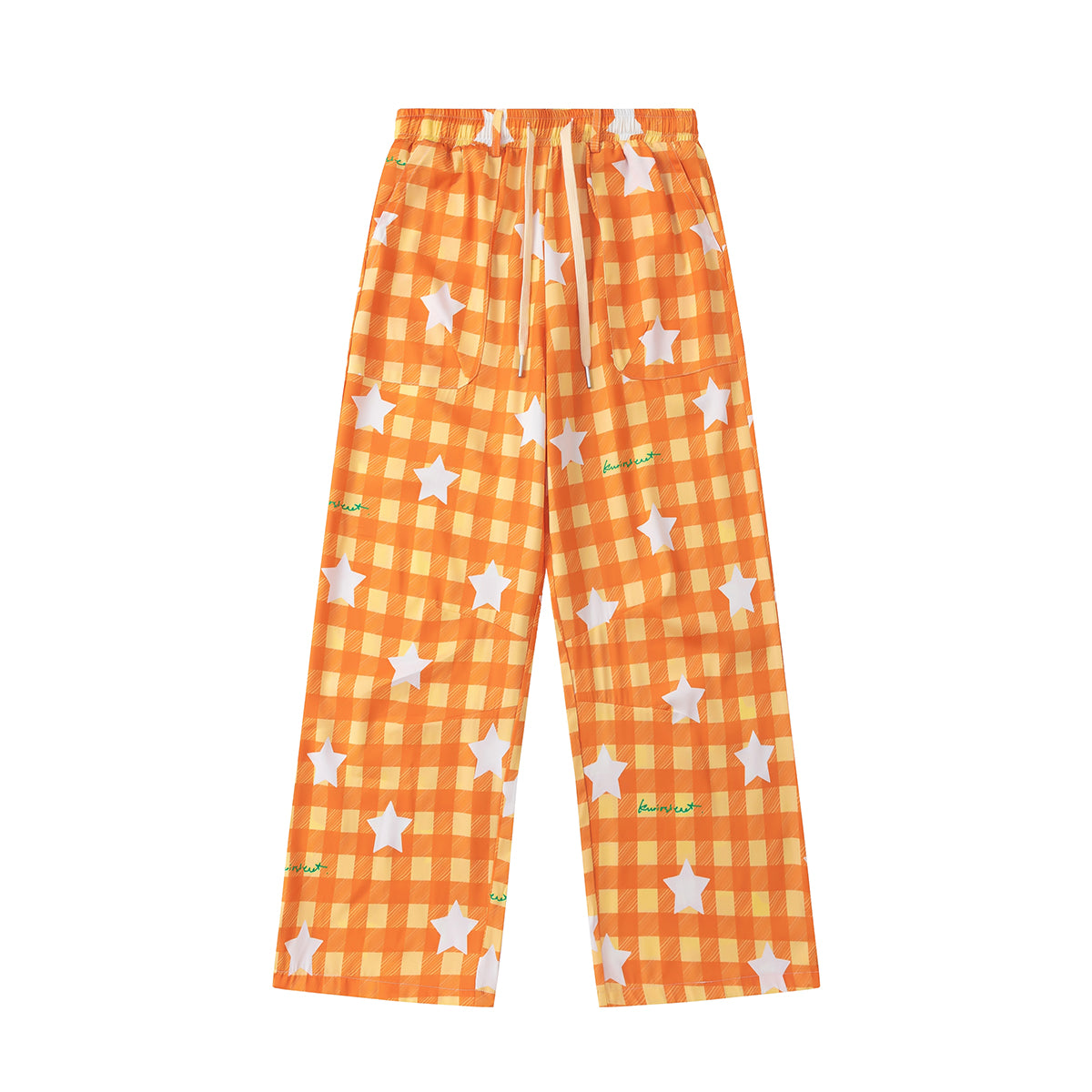 KURIOSITAET - Decora Kei Plaid Straight Leg Pants pants KURIOSITAET