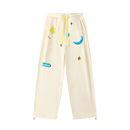 KURIOSITAET 杏色卫裤女冬加绒加厚 pants KURIOSITAET S