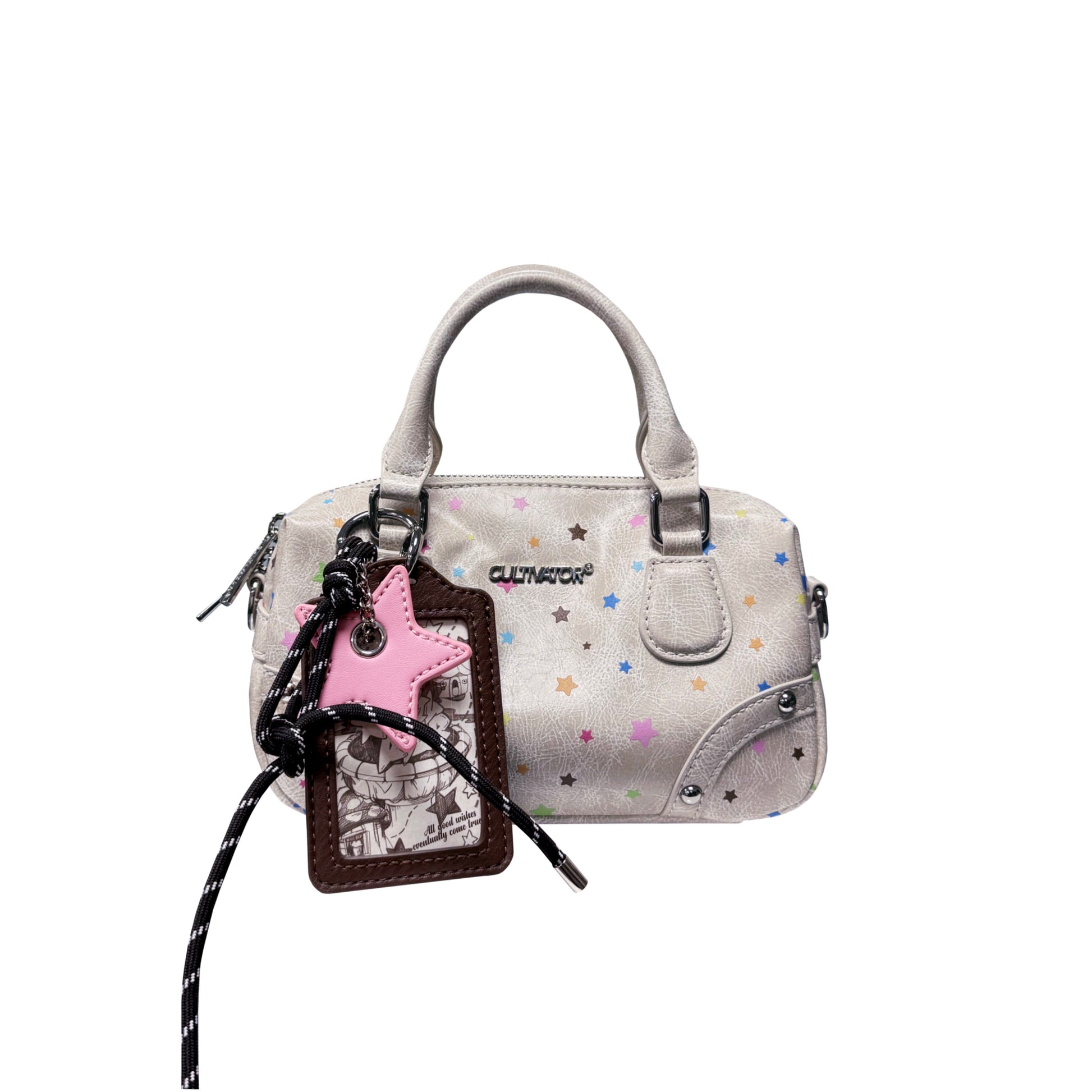 Cultivator - Vintage Boston Crossbody Bag apron Cultivator Beige