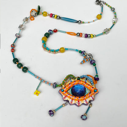 Domie’s Space – Dopamine Long Statement Necklace necklace domie's space