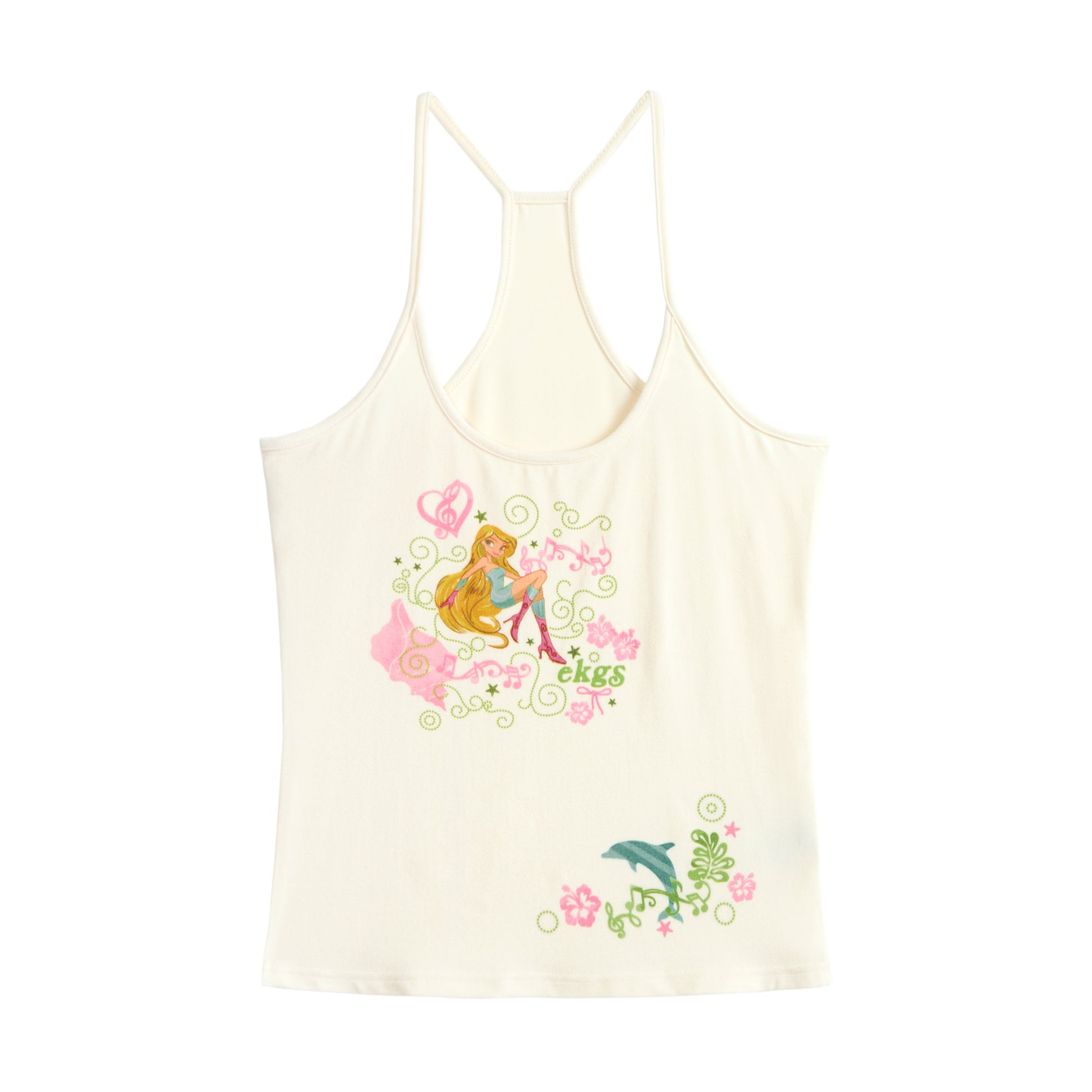 Languid Park - Dolphin Print Cami Top camisole Languid Park S