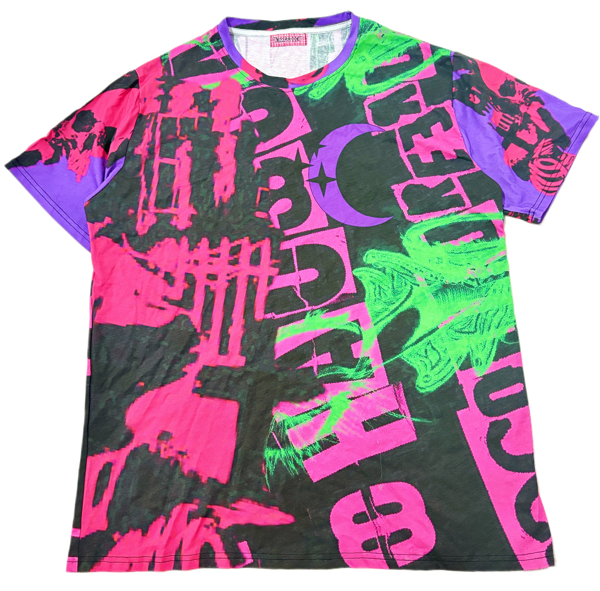 LEERROO - Decora Kei Graffiti Short Sleeve Tee tshirt Leerroo