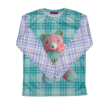 BunnyBunnyGun - Harajuku Kawaii Digital Print Long Sleeve T-Shirt sweatshirt bunnybunnygun M