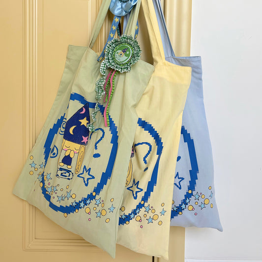 UnsocialNight - Taichi Dog Printed Canvas Bag bag UnsocialNight