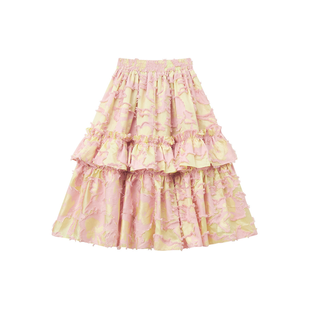 tntntutu - Kawaii Layered Ruffle Woven Skirt skirt tntntutu M
