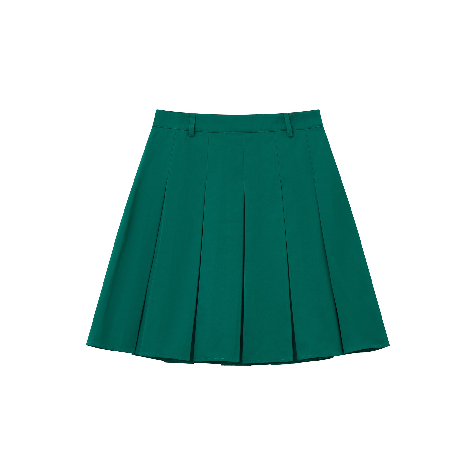 Chemical Girl - Girly Vibes School Style Pleated A-Line Skirt skirt chemical girl Green S