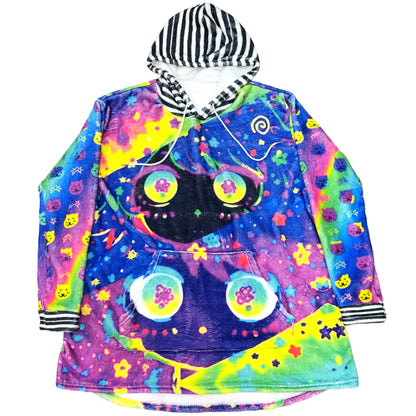 Leerroo - Decora Kei Fleece Cartoon Hoodie hoodie Leerroo M