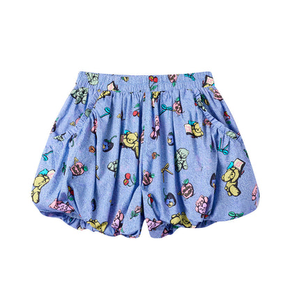 tntntutu - Denim Bear Bubble Shorts shorts tntntutu S