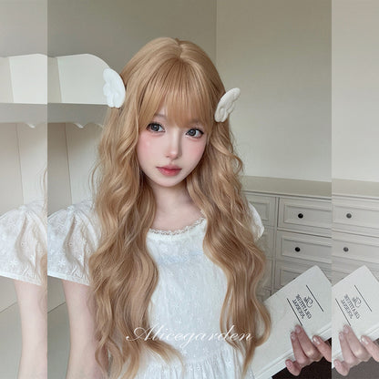Alice Garden – Sandy Gold Curly Wig wig Alice Garden