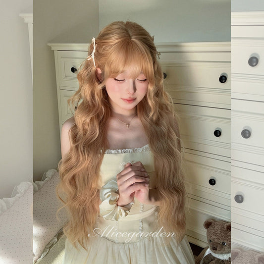 Alice Garden – Tea Blonde Curly Wig wig Alice Garden