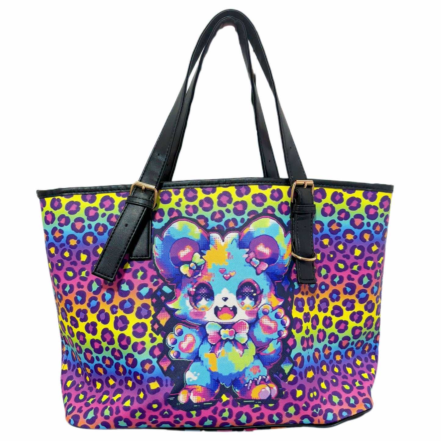 LEERROO - Decora Kei Rainbow Bear PVC Shoulder Bag bag Leerroo
