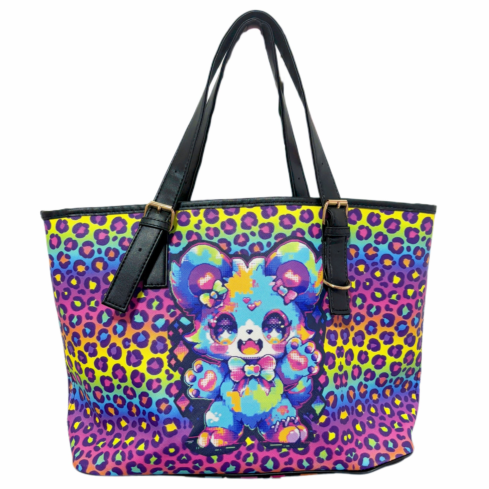 LEERROO - Decora Kei Rainbow Bear PVC Shoulder Bag bag Leerroo