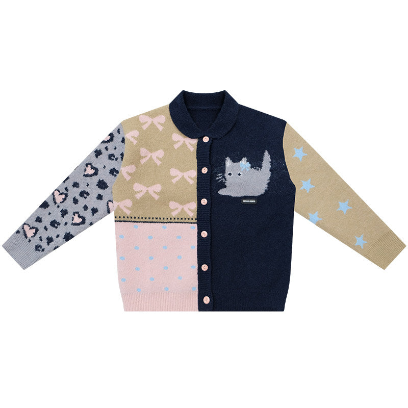 ziziFei - Girly Kei Retro Knit Cardigan cardigan ziziFei S