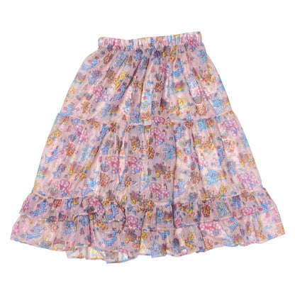 Kawaii Mesh Skirt – Lace Hem skirt bunnybunnygun