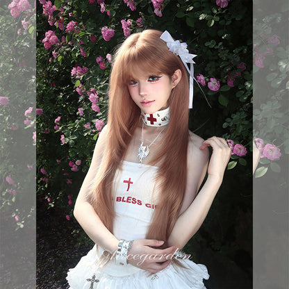 Y2K Layered Wig – Champagne Rose wig Alice Garden