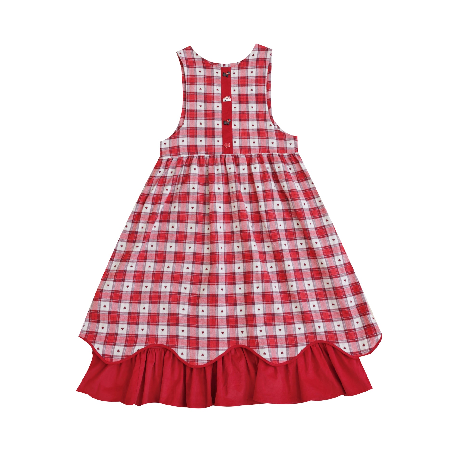 SemenCoicis - Vintage Heart Jacquard Dress dress SemenCoicis S