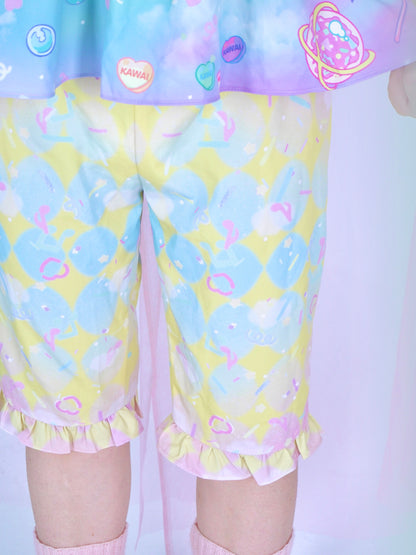 Dream Bubble Summer Coord | Harajuku Macaron Sweetheart Set camisole Dream Bubble Shorts only