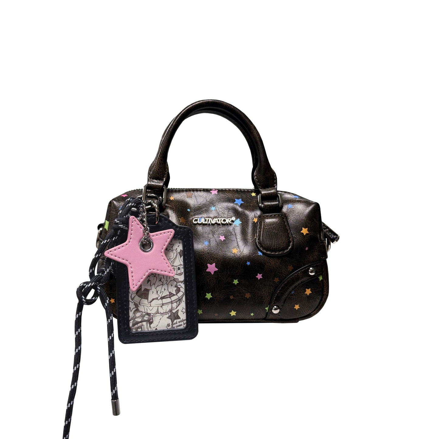 Cultivator - Vintage Boston Crossbody Bag apron Cultivator Brown