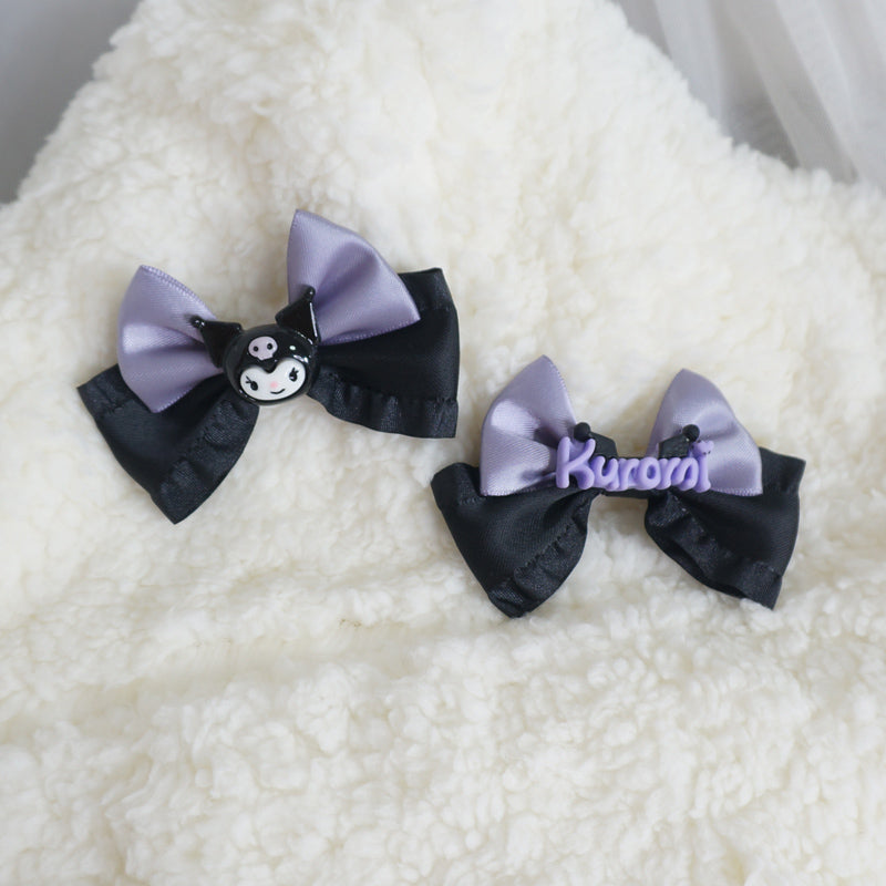 Maojiang - Kawaii Kuromi Hair Clip hair clip maojiang 2 (One Pair)