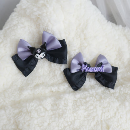 Maojiang - Kawaii Kuromi Hair Clip hair clip maojiang 2 (One Pair)