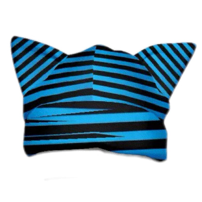 LEERROO - Y2K Punk Cat Ear Fleece Hat hat Leerroo Blue