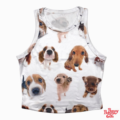 bunnybunnygun – Y2K Stretchy Tank Top tank top bunnybunnygun 3