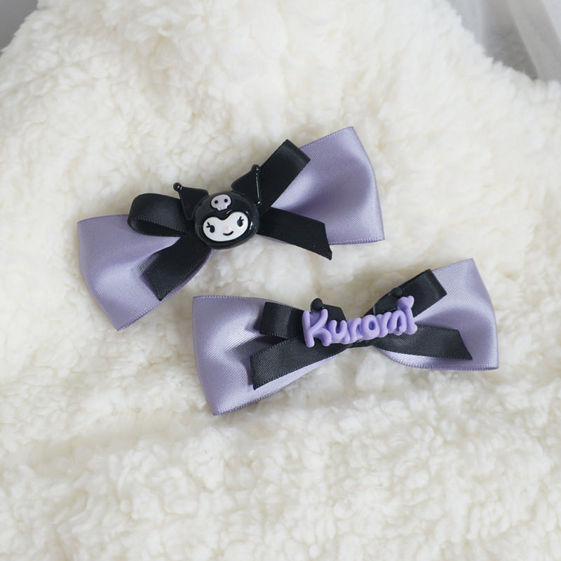 Maojiang - Kawaii Kuromi Hair Clip hair clip maojiang 3 (One Pair)