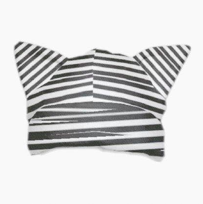 LEERROO - Y2K Punk Cat Ear Fleece Hat hat Leerroo Light Grey