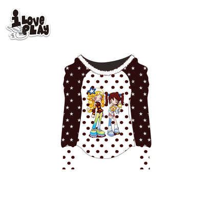 loveplay – Off-Shoulder Puff Sleeve Top shirt loveplay Brown S