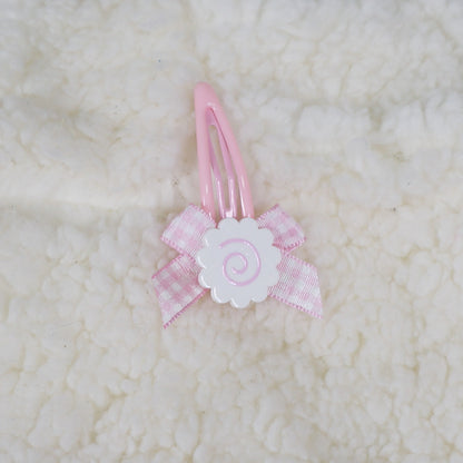 MaoJiang - Kawaii Sweet Bow Fishcake Hair Clips Set of 4 hair clip maojiang