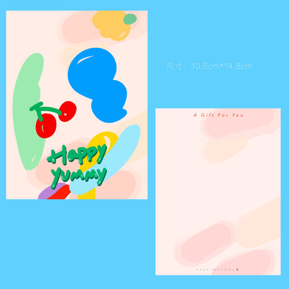 HappyYummy "Springtime Postman" Seasonal Greeting Cards – Spring & Birthday Postcard Set