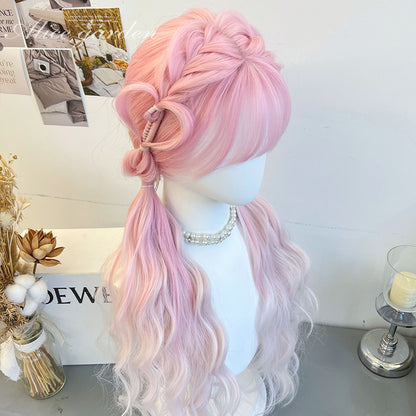 Alice Garden - Kawaii Handmade Braided Wig wig Alice Garden Light Pink