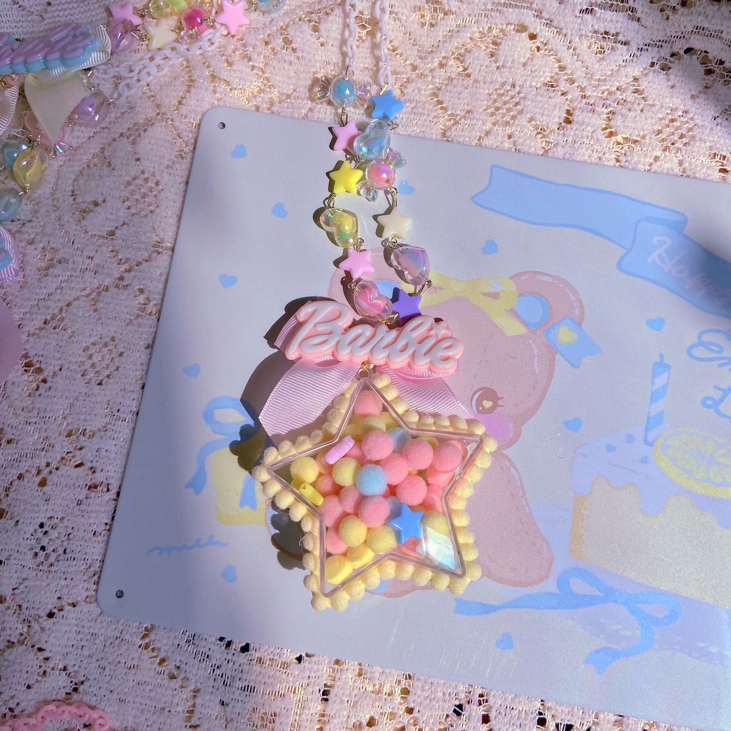 Bear Doll Kawaii Necklace | Sweet Pendant Necklace necklace Bear Doll 4
