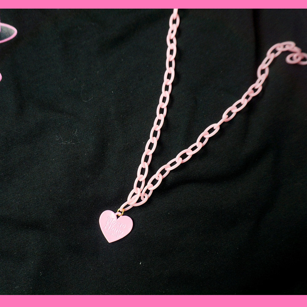 maojiang - Kawaii Heart Necklace Y2K Harajuku Simple Pendant necklace maojiang