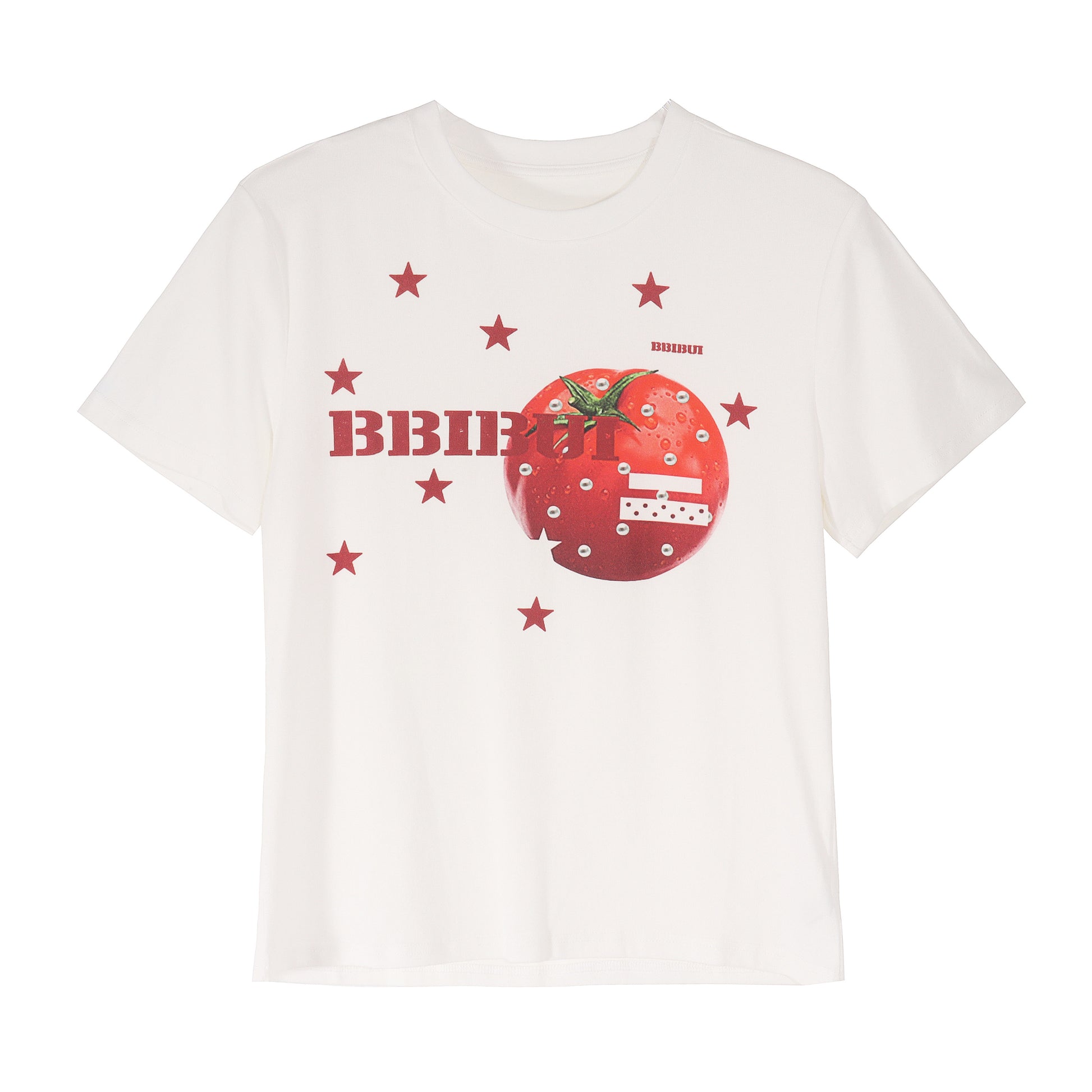 Languid Park - Star Fruit Round Neck Tee tshirt Languid Park White S