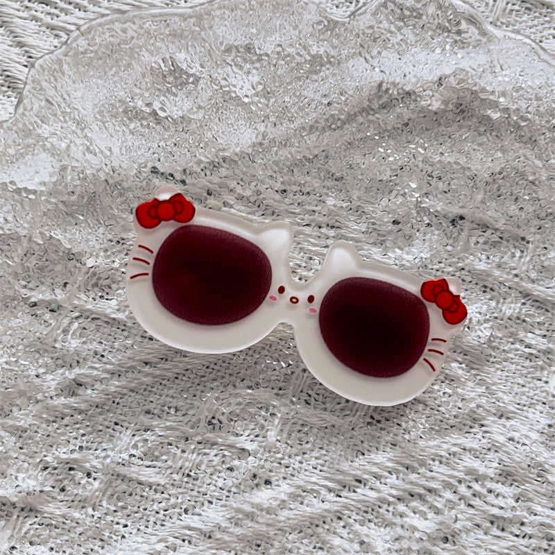 Sanrio Cute Glasses Style Hair Clips Set hair clip candy