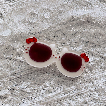 Sanrio Cute Glasses Style Hair Clips Set hair clip candy