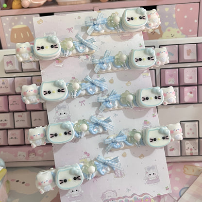 Sweet Star - Cute Cream Clip Set 10pcs