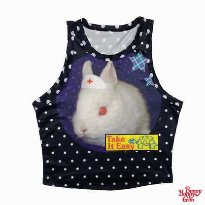 bunnybunnygun – Y2K Stretchy Tank Top tank top bunnybunnygun 5
