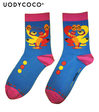 uodycoco – Zodiac Cartoon Socks socks uodycoco Gemini