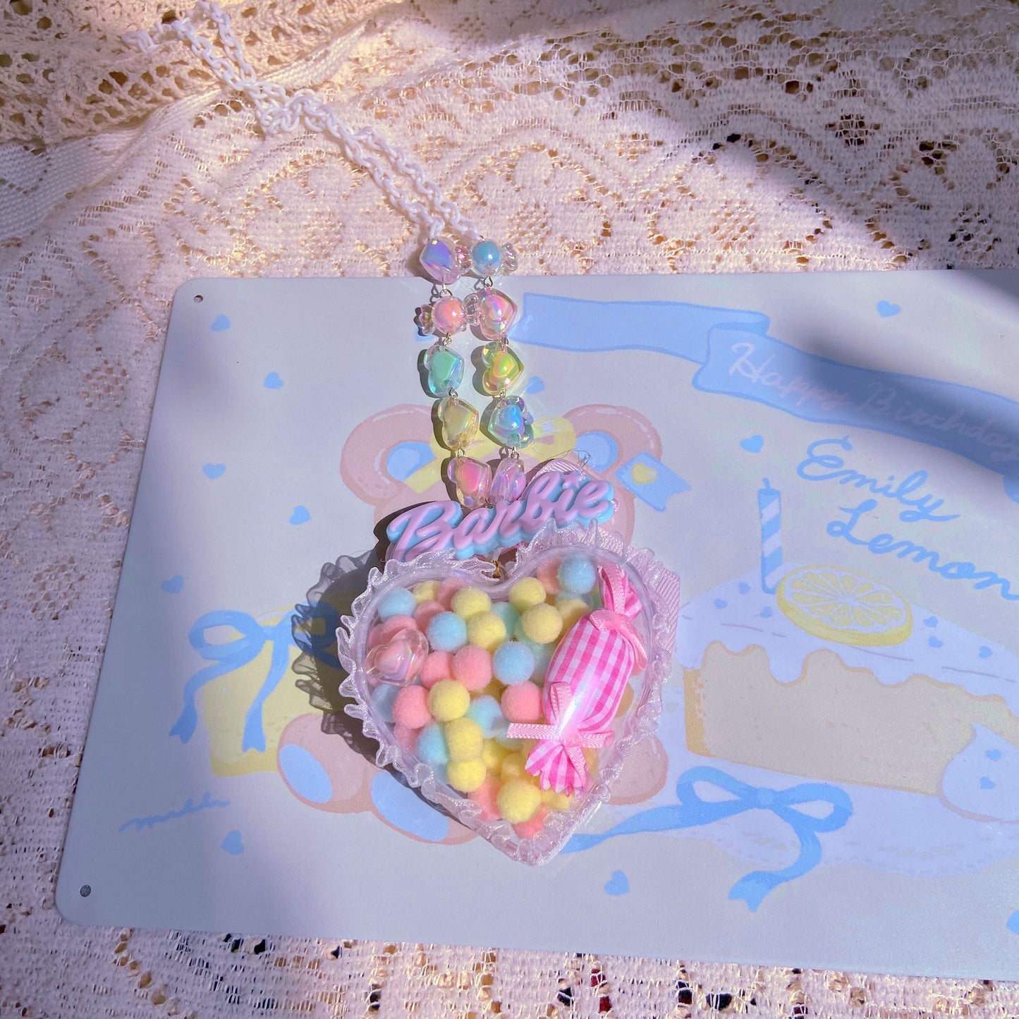 Bear Doll Kawaii Necklace | Sweet Pendant Necklace necklace Bear Doll 5