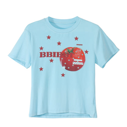 Languid Park - Star Fruit Round Neck Tee tshirt Languid Park Blue S